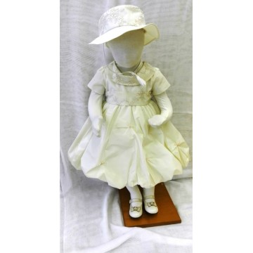 Φόρεμα Βάπτισης εκρού ΒΑΠΤΙΣΗ